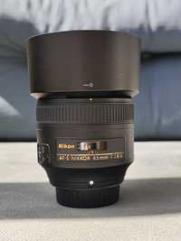 Обектив Nikon AF-S Nikkor 85mm f1.8G.