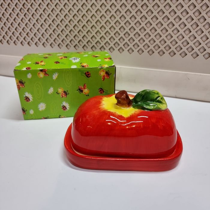 Масленка керамическая