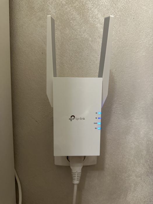 Range Extender TP-Link RE705X, AX3000, Dual-Band Gigabit, Wi-Fi 6