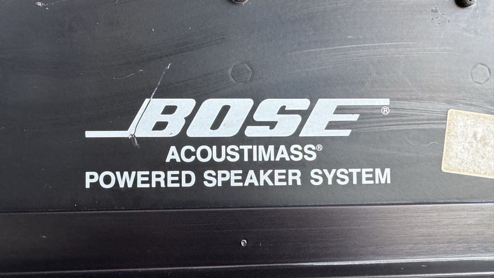 Boxa bose Bass activa , acoustimass powered speaker , defecta