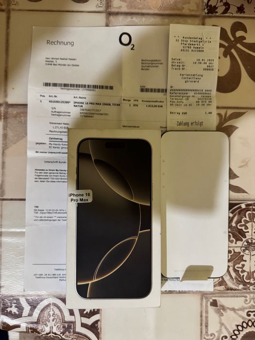 Iphone 16 pro max 256GB