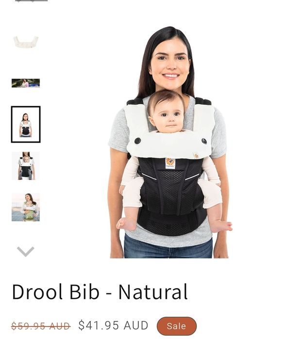 Ergobaby bib pad лигавник