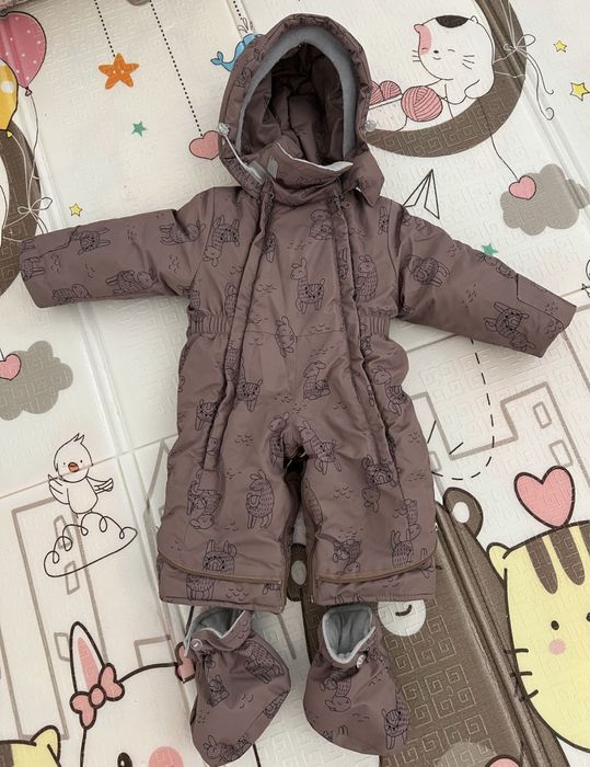 Зимняя деткий комбез