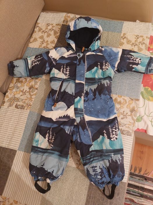 Детские зимние комбензоны для мальчика