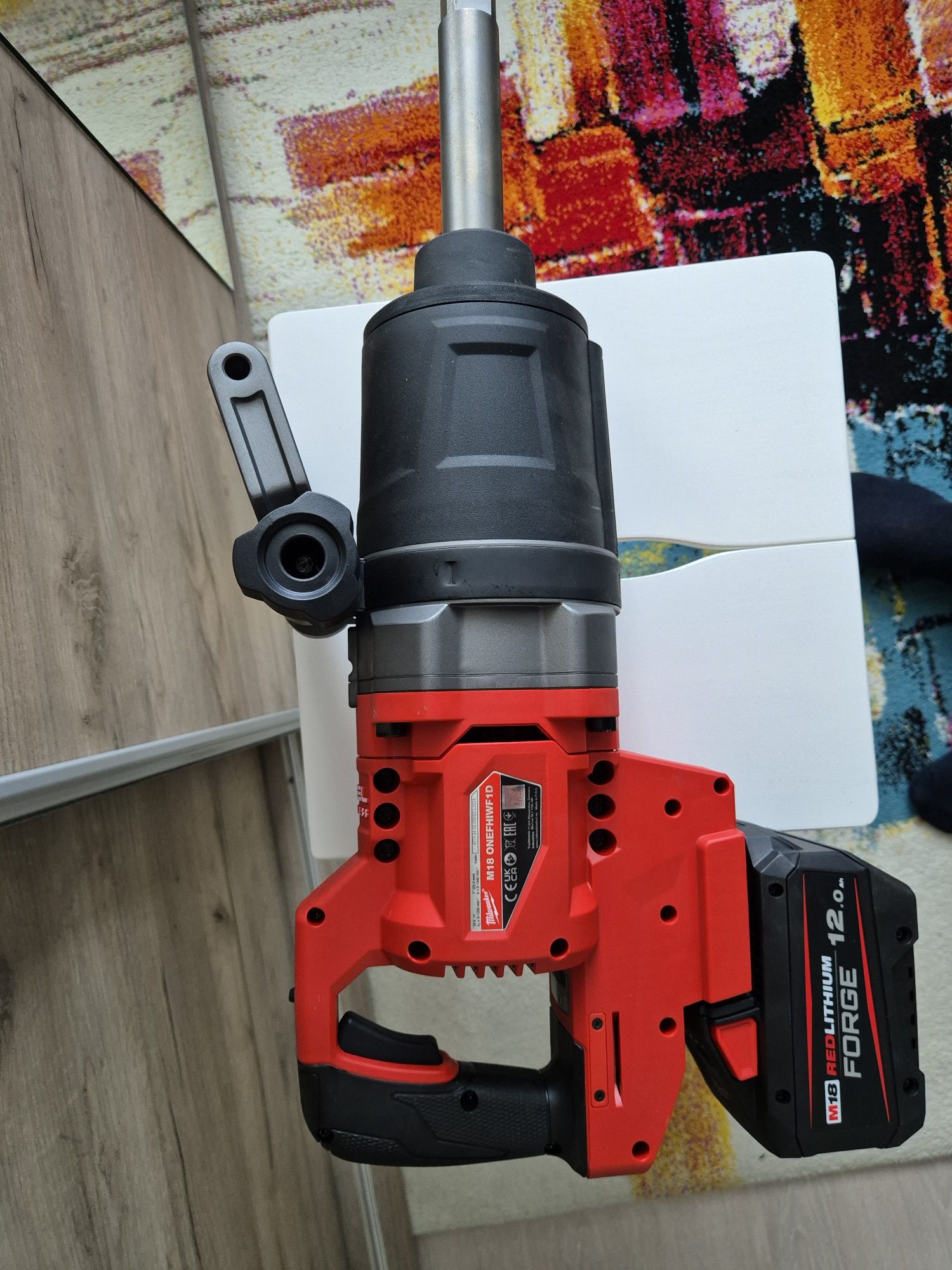 Milwaukee 1 tol Impact / masina desfacut roti camion  12ah Forge