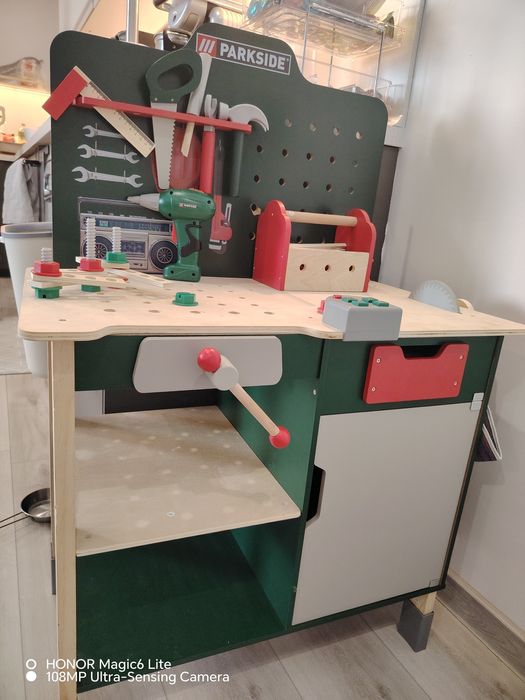 Детска работилница Parkside здрава леки следи от употреба