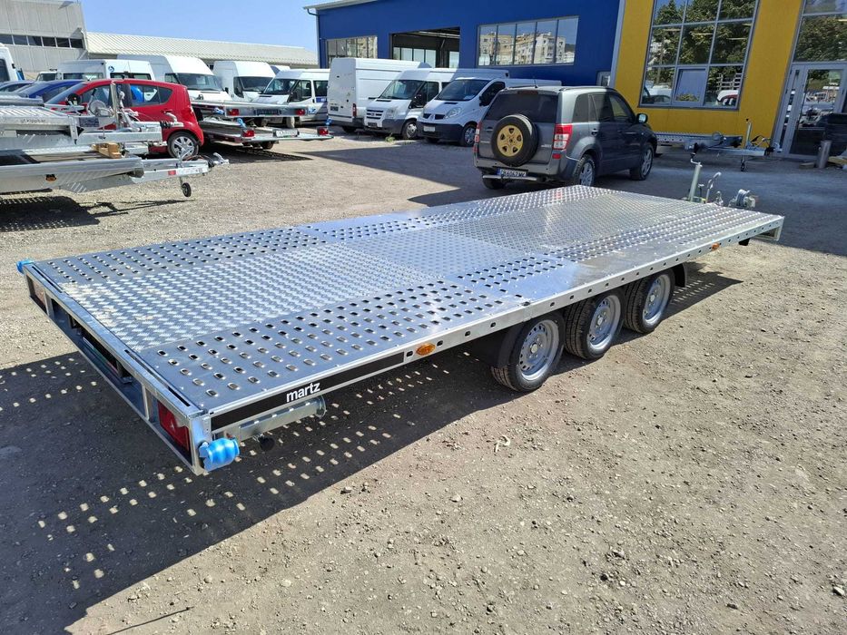 НОВА платформа MARTZ GT Unideck 550/3 3500kg + ALU