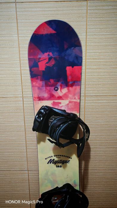 Placa snowboard 144 Nitro mystique-legaturi+bootsi