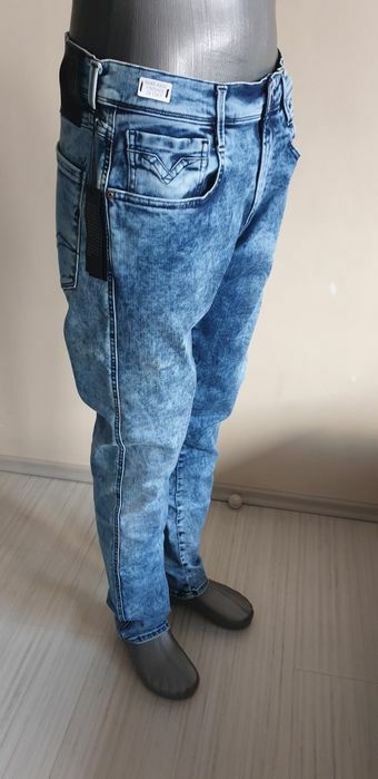 Replay Anbass Slim Fit Mens Size 34/32 НОВО! ОРИГИНАЛ! Мъжки Дънки!