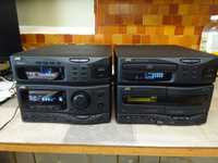 Mini sistem audio retro JVC MX-S50R