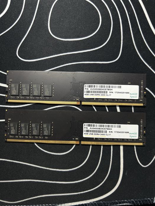 Оперативная память DDR4 2*4GB 2400mgh