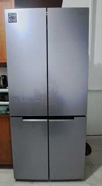 Холодильник большой четырехдверный midea hq-623wen