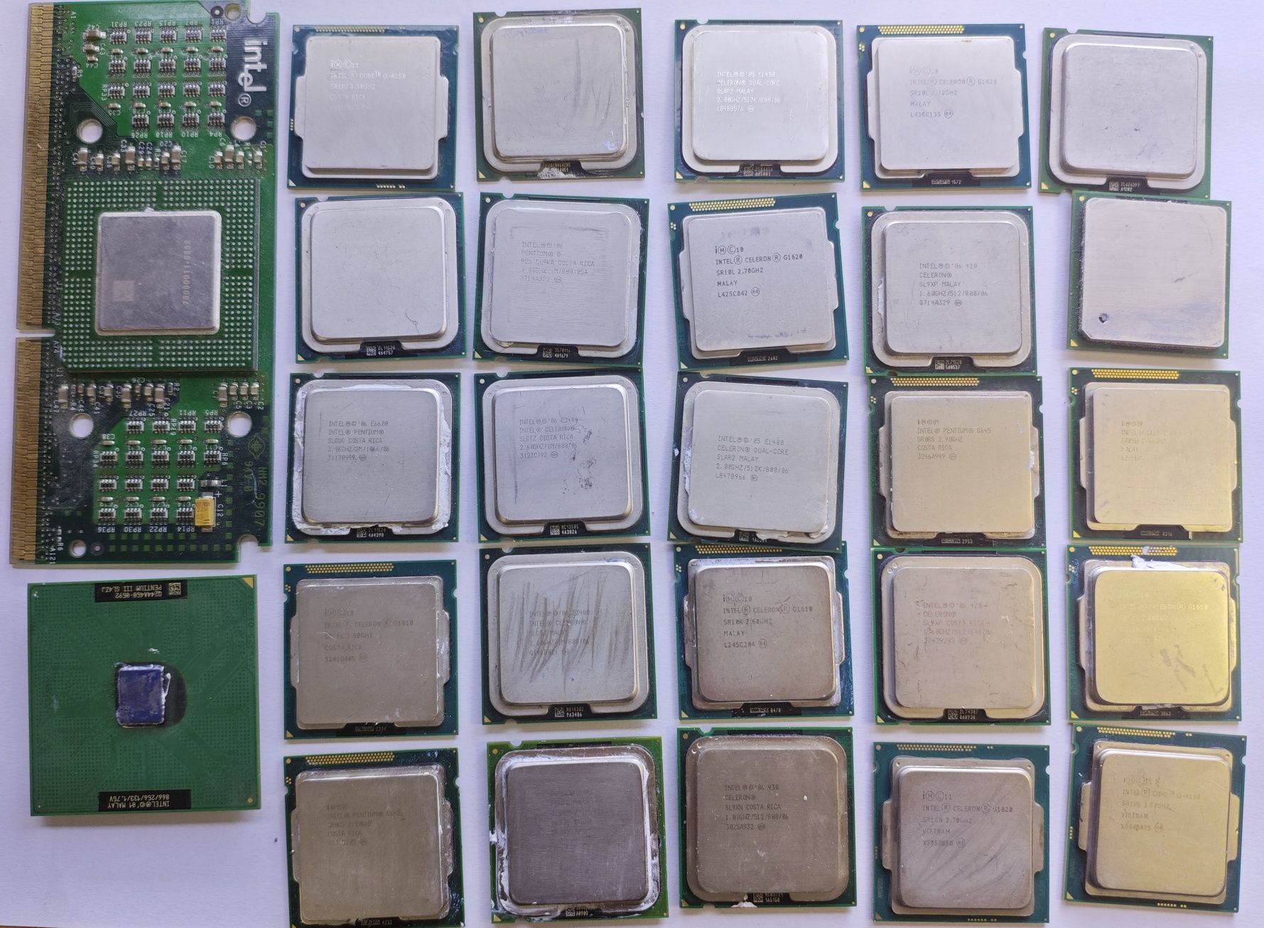 Стари процесори Intel