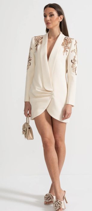 Rochie tip sacou cu paiete
