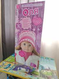 Интерактивная кукла Оля, игрушки