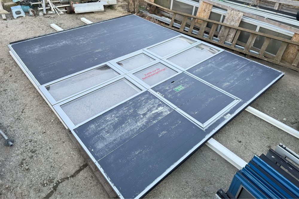 USA SECTIONALA INDUSTRIALA poarta hala  garaj H 450 x L 350 GARANTIE