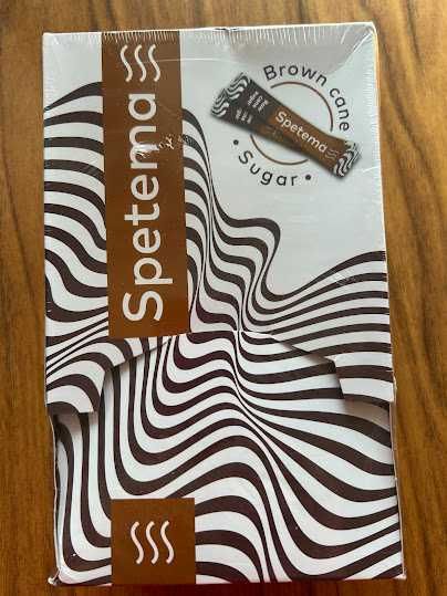 Кафява захар СПЕТЕМА 150 бр/кутия 3.5гр.