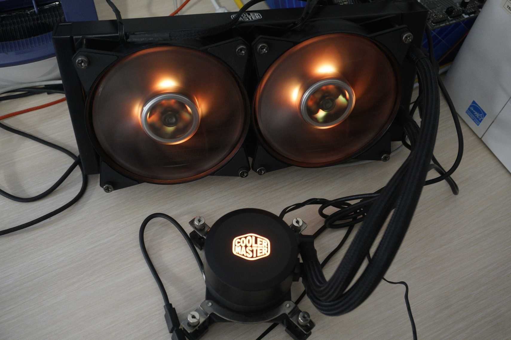 Водно охлаждане (AIO) Cooler Master MasterLiquid ML240L RGB 240мм