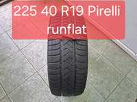 O anvelopa 225/40 R19 Pirelli runflat