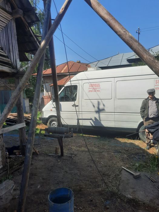 Foraje puțuri apa prelungiri denisipări și piloni