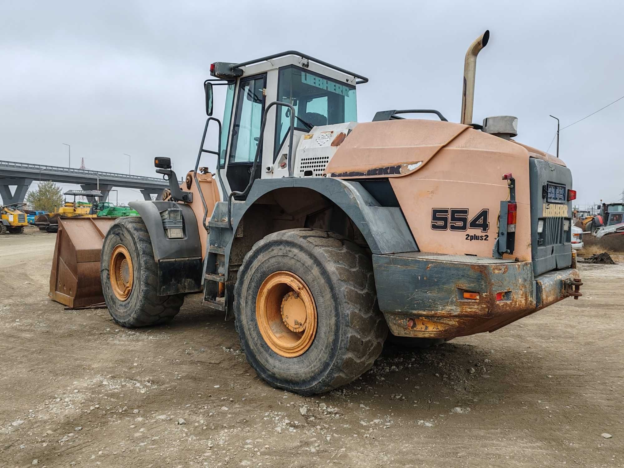 Incarcator frontal Liebherr L554 2plus2 Vola Accept test