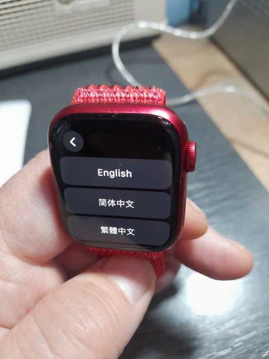 Apple Watch 9 series 41 mm.Red Product.Defect.Pentru piese.