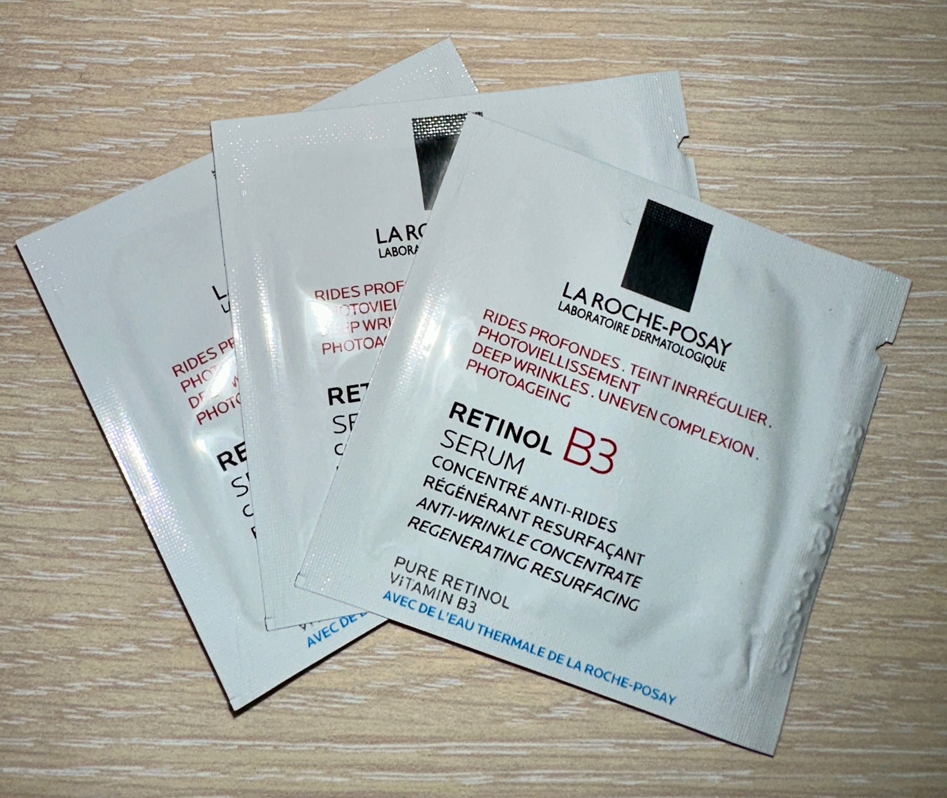 La Roche Posay, Vichy кремове и серуми на сашети