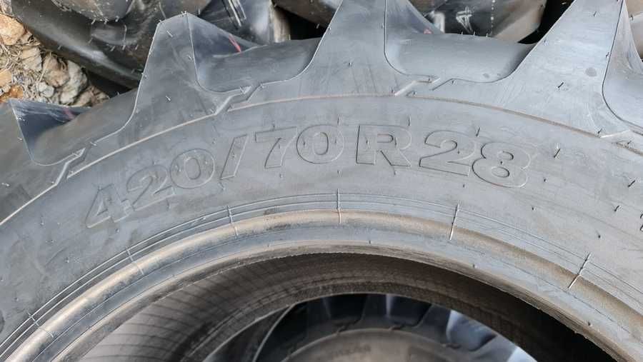 Cauciucuri noi 420/70R28 OZKA 133A8/133B anvelope tractor fata