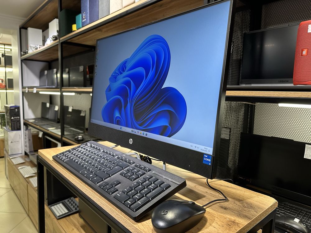 Моноблок HP 24-df1001cl, Core i5-1135G7/8GB/SSD512GB, 10067/A10
