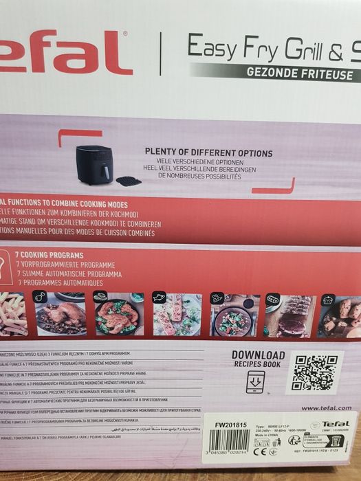 Easy Fray Grill Tefal 6.9l/1.6kg