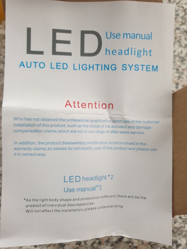 Becuri auto led H7