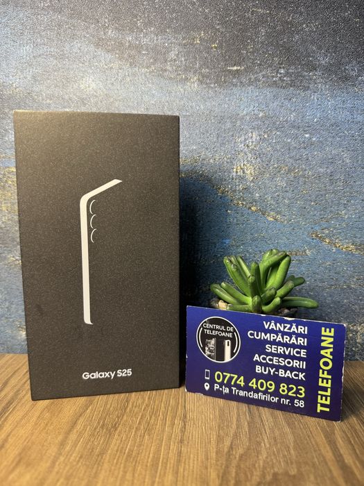 Samsung Galaxy S25/128Gb/Garantie 2Ani Centrul de Telefoane/Rate
