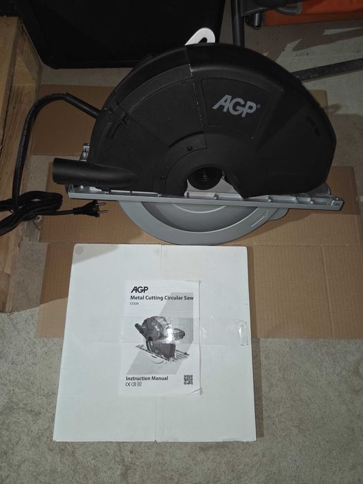 Fierastrau circular metal sandwich AGP CS320 ca si Hilti Bosch Makita