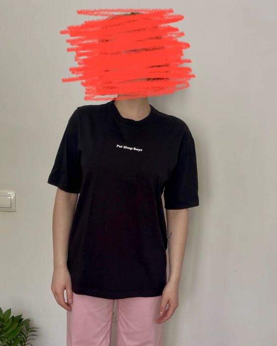 Черна ТЕНИСКA Zara S