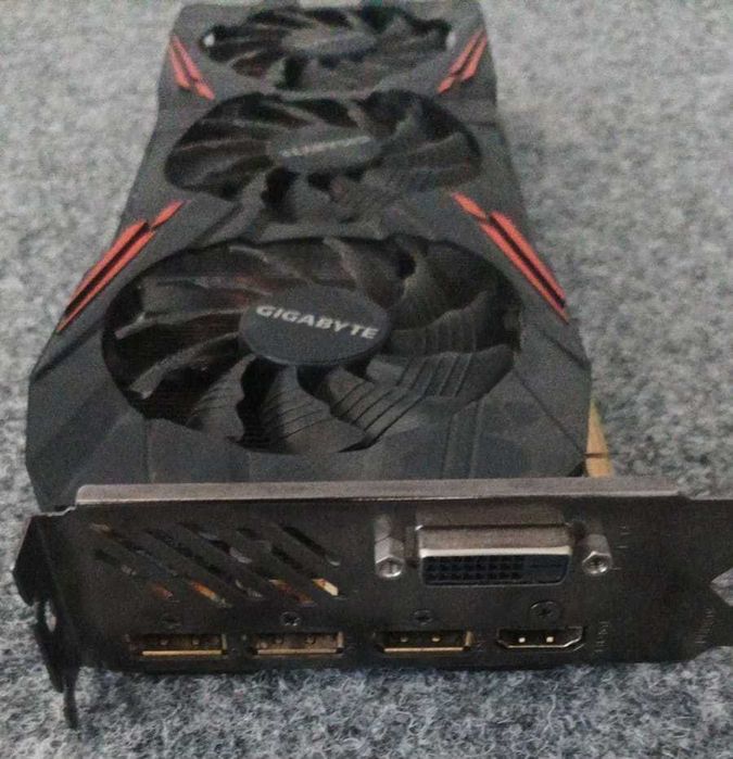 Продается видеокарта Gigabyte GTX 1070 ti 8Gb в отличном состоянии