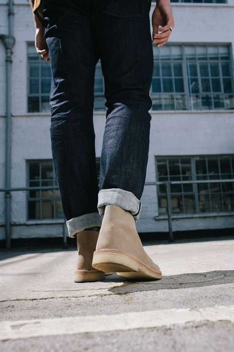 Chete chukka premium Boston Bros NOI 41.5 42 piele naturala moale