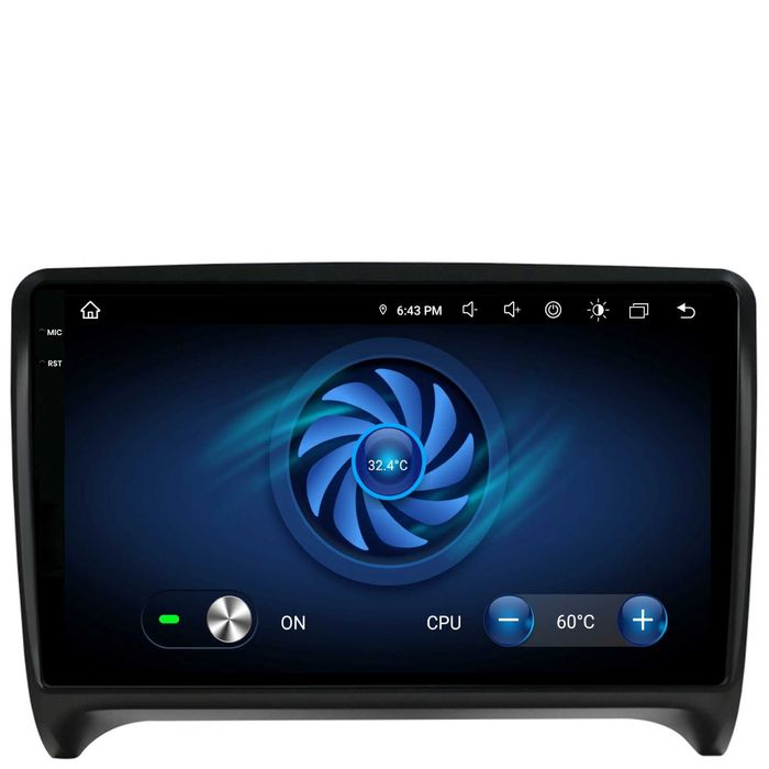 Navigatie Dedicata Audi TT (2006 - 2012) 9 Inch, Bluetooth, Carplay