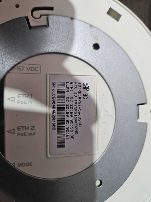 точка доступа Mikrotik cAP-ac