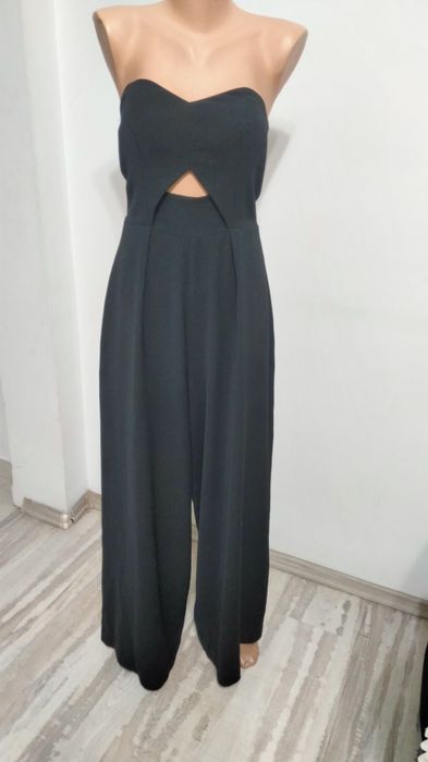 Salopeta eleganta neagra DE OCAZIE