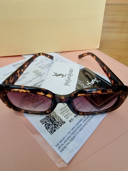 Ochelari de soare dama, model animal print, logo metalic auriu