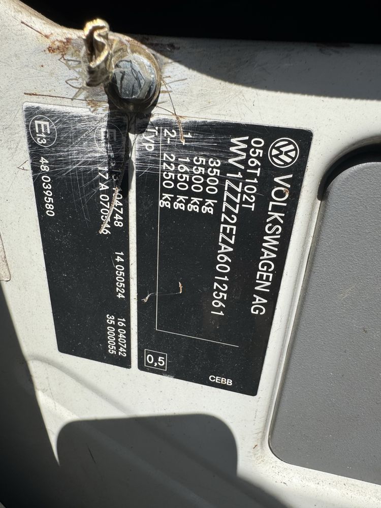 Motor complet 2.5 volkswagen crafter fabricatie 2010 euro 5