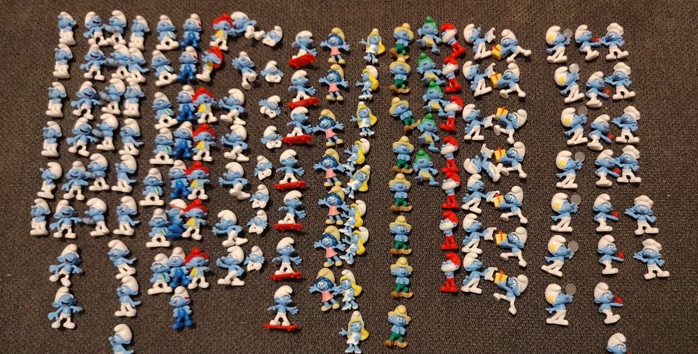 Strumfi colecția Kaufland