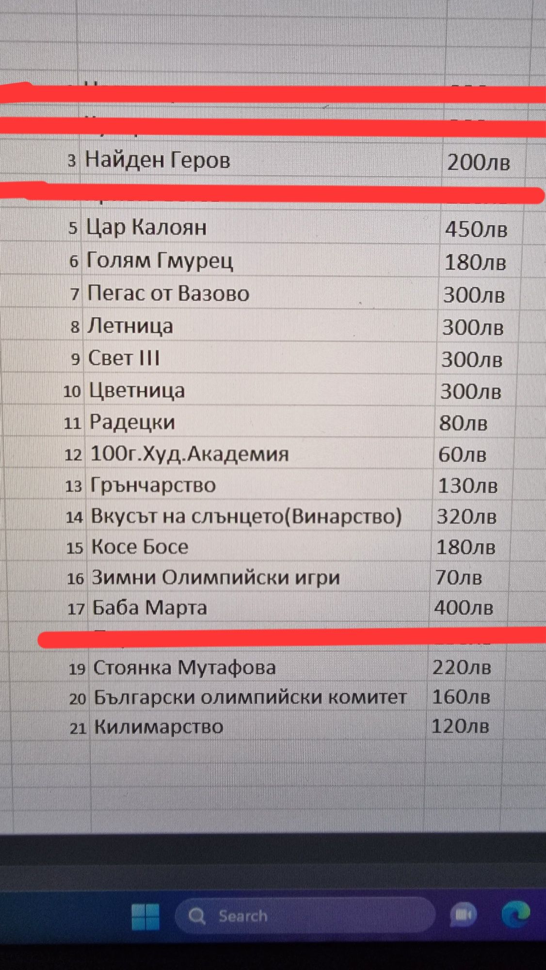 17  броя Монети от БНБ