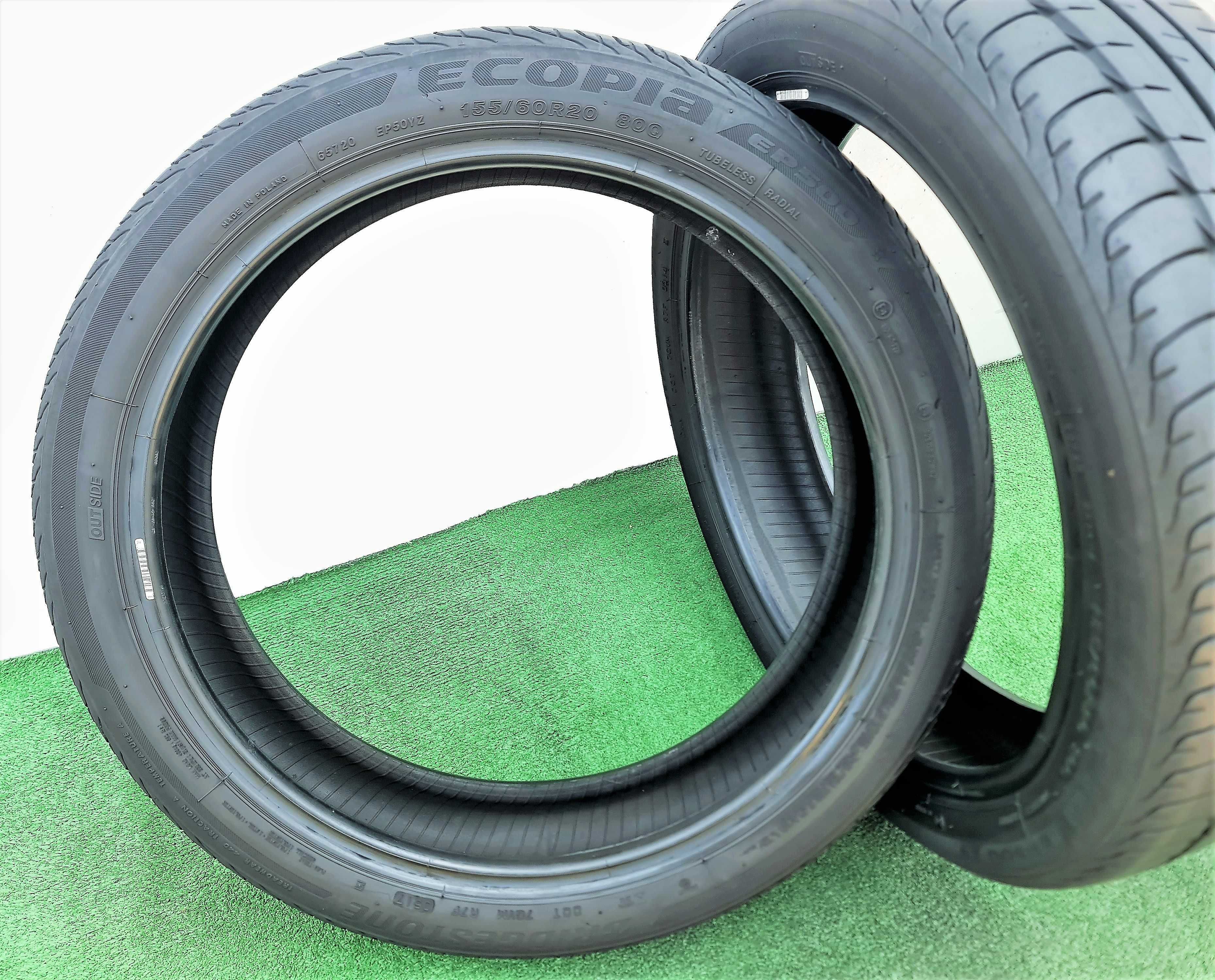 2бр. 155/60/20 BRIDGESTONE Ecopia- летни