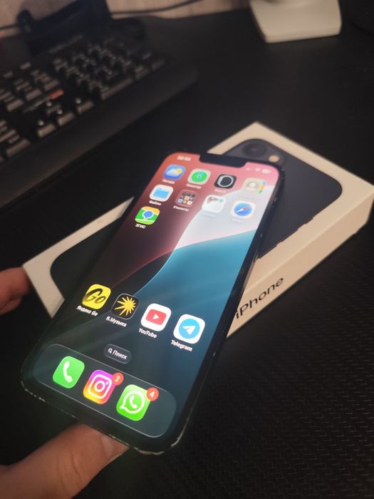 Айфон 13 128гб тёмно-синий