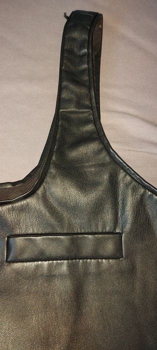 Rochie Salopeta piele Zara