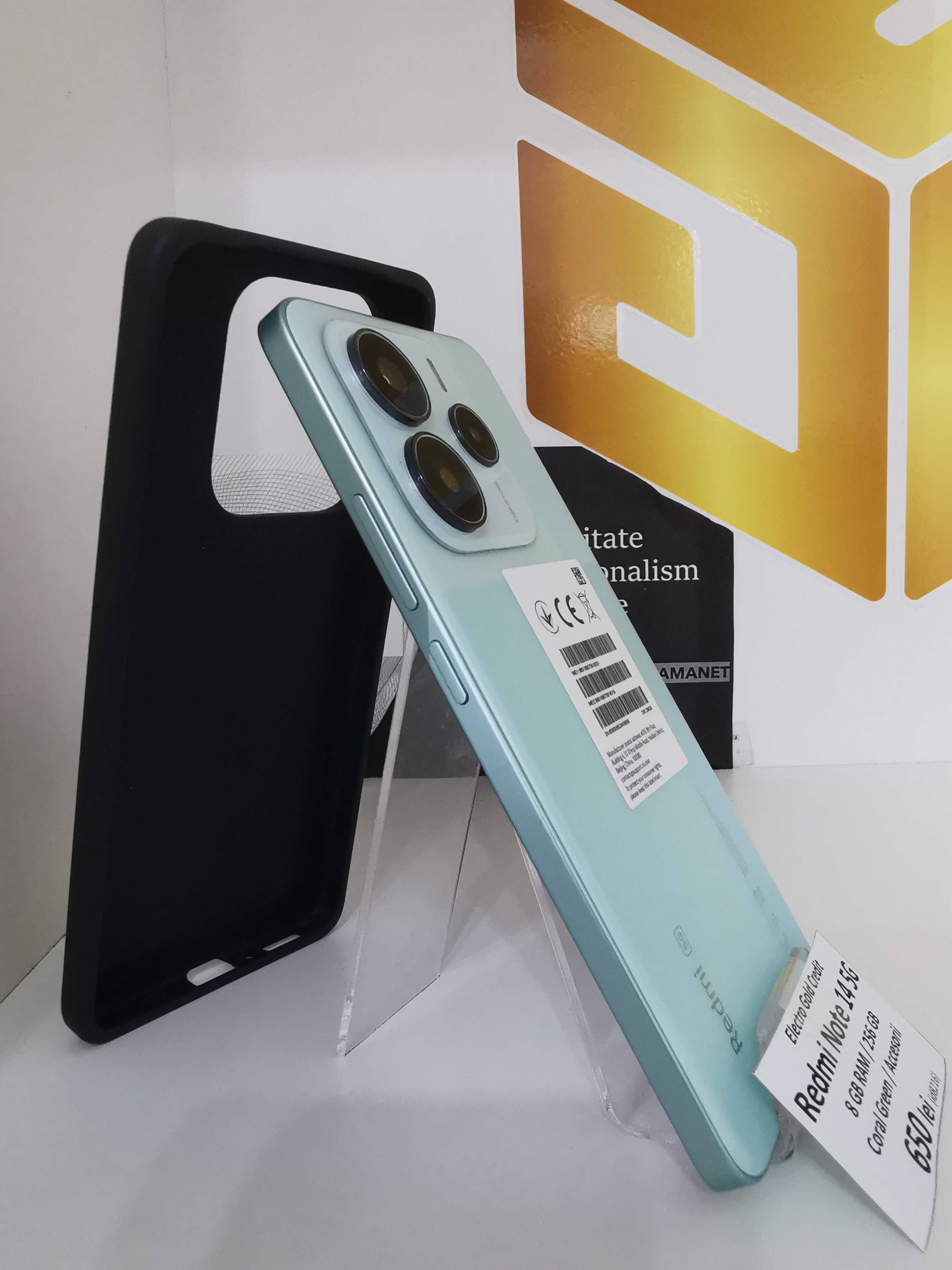 Xiaomi Redmi Note 14 5G 8GB RAM/256GB/Coral Green/ca NOU ID8216