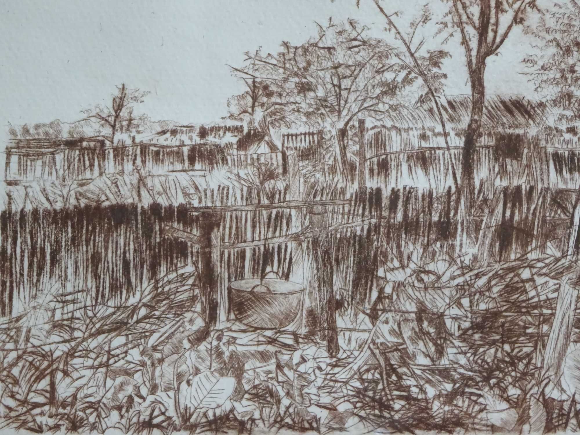 Gravura Minerva Cubassa, ‘Sat in Delta’, Exemplar de autor