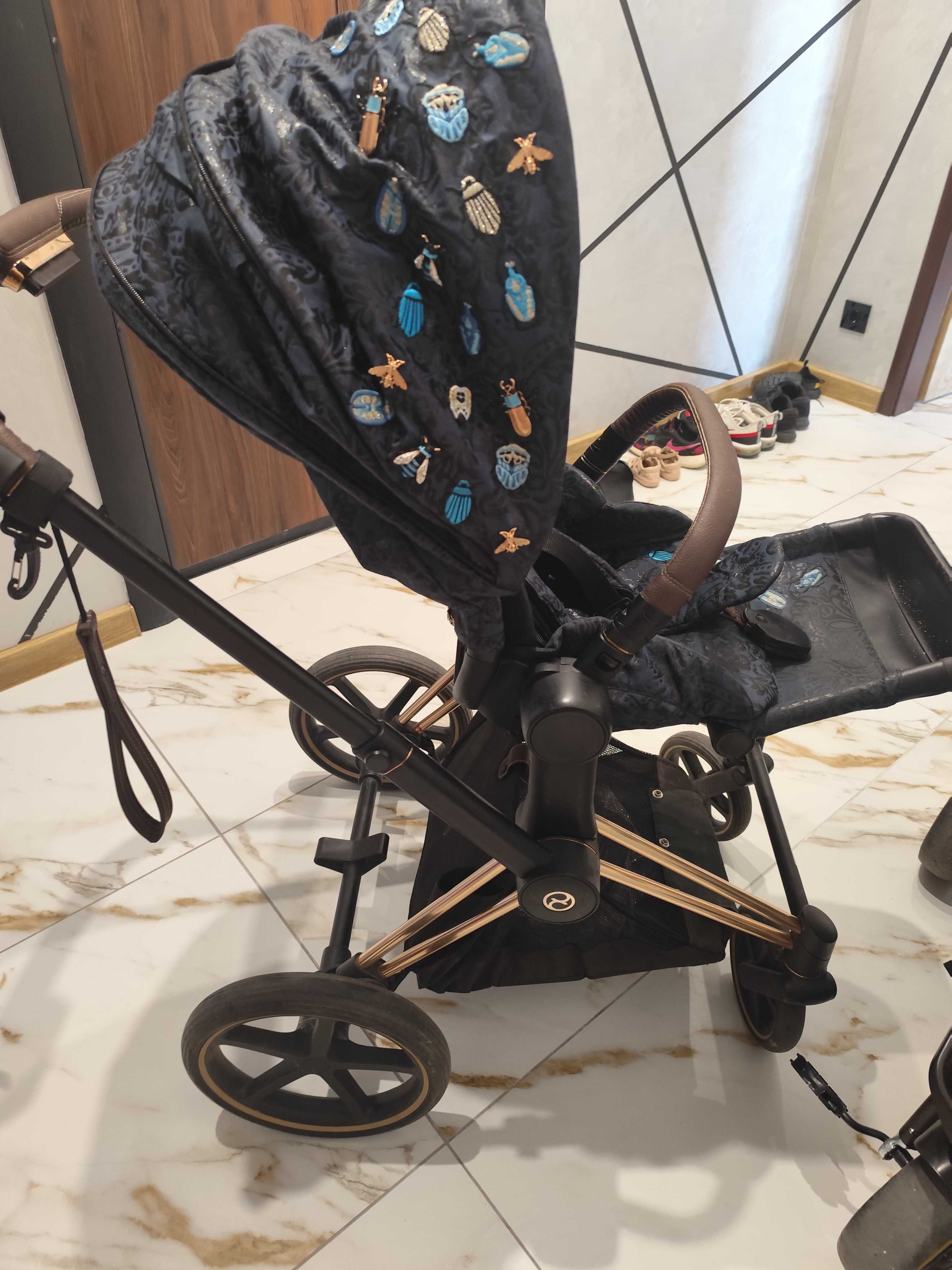Cybex Priam Rose gold / Jewels of nature.