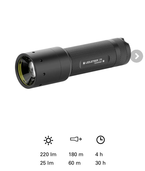 Фенер led lencer